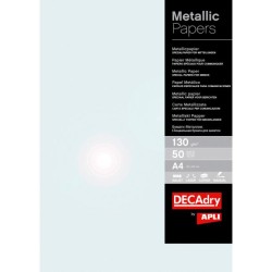 Metalický papier APLI A4 perlová, 130g, 50 hárkov Metalický papier APLI A4 perlová, 130g, 50 hárkov