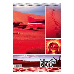 Blok poznámkový Krpa A4 50 listov linajkový horná špirála Blok poznámkový Krpa A4 50 listov linajkový horná špirála