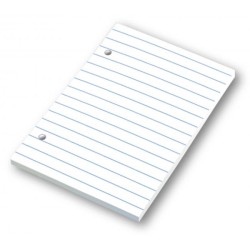 Náplň do karisbloku A6 100 listov s linajkami 