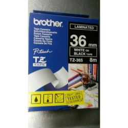 Samolepiaca páska Brother TZe-365 36 mm čierna/biela 