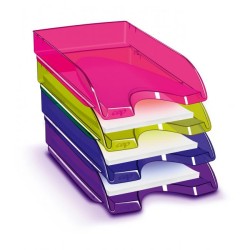 Odkladač Cep Happy transparentný fialový 