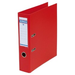 Zakladač pákový DONAU celoplastový 7,5cm červený Zakladač pákový DONAU celoplastový 7,5cm červený