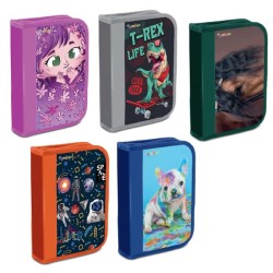 Peračník Donau 1 zipsový plný 1-klopý mix motívov 10 ks Peračník Donau 1 zipsový plný 1-klopý mix motívov 10 ks