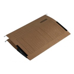 Závesný obal s bočnicami DONAU hnedý Závesný obal s bočnicami DONAU hnedý