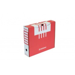 Archívny box DONAU 80mm červený 