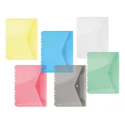 Plastový obal A4 s cvočkom a eurodierovaním DONAU priehľadný 